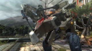Illustration for article titled Metal Gear Rising: Revengeance Screens Are Bloody, Pointy, and Dangerously Cool